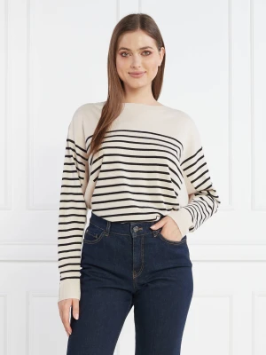 Marc Cain Sweter | Oversize fit | z dodatkiem wełny i kaszmiru