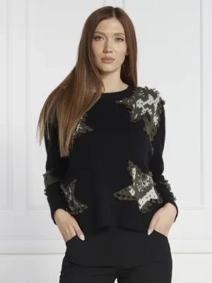 Marc Cain Sweter | Relaxed fit | z dodatkiem wełny