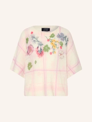 Marc Cain Sweter Z Alpaki Z Rękawami 3 / 4 rosa 208 chalk pink