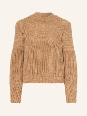 Marc Cain Sweter Z Cekinami braun