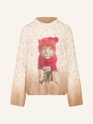 Marc Cain Sweter Z Dodatkiem Alpaki beige