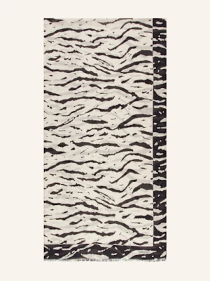 Marc Cain Szal Z Dodatkiem Jedwabiu beige