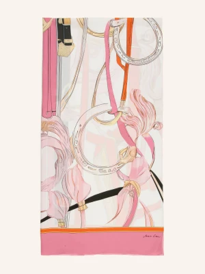 Marc Cain Szalik Jedwabny weiss 256 cashmere rose