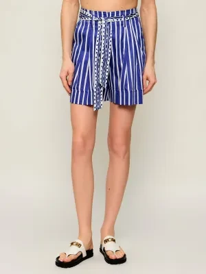 Marc Cain Szorty + pasek WARANGAL | Relaxed fit | high waist
