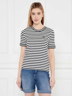Marc Cain T-shirt | Regular Fit biały