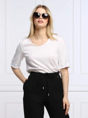 Marc Cain T-shirt | Regular Fit biały