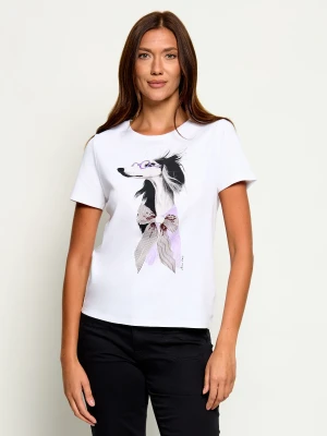 Marc Cain T-shirt | Regular Fit biały