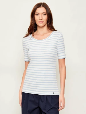 Marc Cain T-shirt | Slim Fit biały