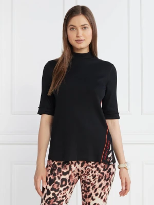 Marc Cain T-shirt | Slim Fit czarny