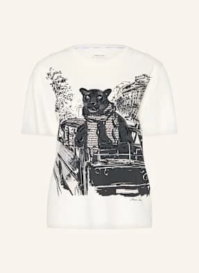 Marc Cain T-Shirt Z Obszyciem Ozdobnymi Kamykami weiss