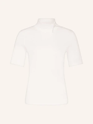 Marc Cain T-Shirt Z Obszyciem Ozdobnymi Kamykami weiss