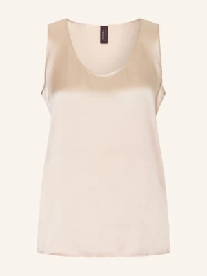 Marc Cain Top Z Jedwabiu beige