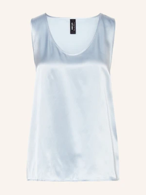 Marc Cain Top Z Jedwabiu blau