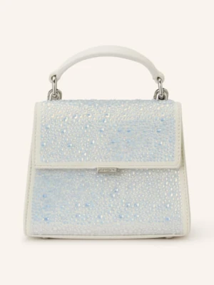 Marc Cain Torba Na Ramię Z Kamieniami Ozdobnymi weiss