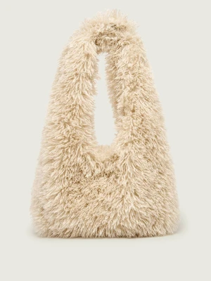 Marc Cain Torebka na ramię | shearling