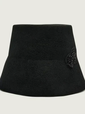 Marc Cain Wełniany kapelusz