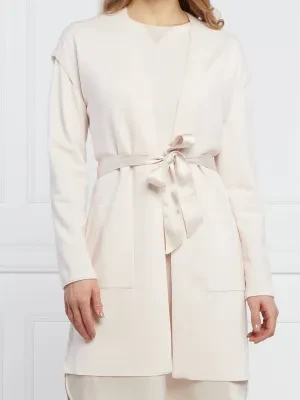 Marc Cain Wełniany kardigan | Loose fit