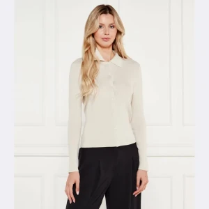 Marc Cain Wełniany kardigan | Slim Fit