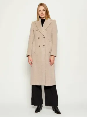Marc Cain Wełniany płaszcz