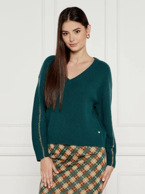 Marc Cain Wełniany sweter | Loose fit