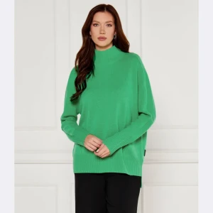 Marc Cain Wełniany sweter | Loose fit | z dodatkiem kaszmiru