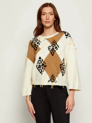 Marc Cain Wełniany sweter | Oversize fit