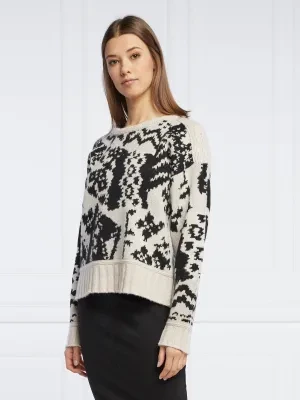 Marc Cain Wełniany sweter | Regular Fit
