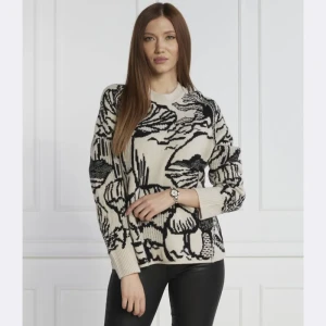 Marc Cain Wełniany sweter | Regular Fit | z dodatkiem kaszmiru
