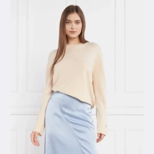 Marc Cain Wełniany sweter | Regular Fit | z dodatkiem kaszmiru