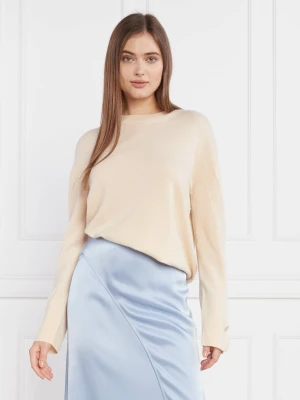 Marc Cain Wełniany sweter | Regular Fit | z dodatkiem kaszmiru