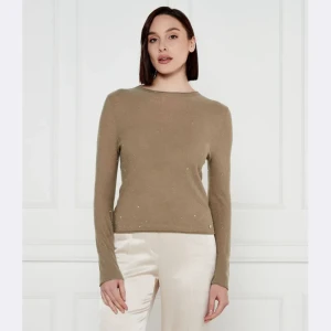 Marc Cain Wełniany sweter | Slim Fit