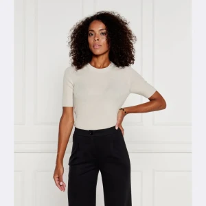 Marc Cain Wełniany sweter | Slim Fit