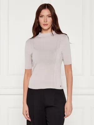 Marc Cain Wełniany sweter | Slim Fit