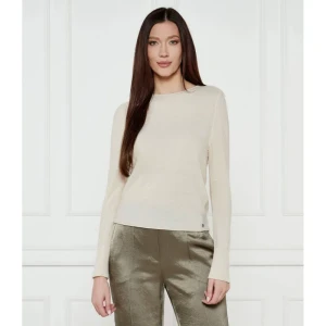 Marc Cain Wełniany sweter | Slim Fit