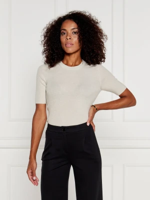 Marc Cain Wełniany sweter | Slim Fit