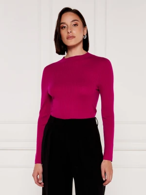 Marc Cain Wełniany sweter sweater | Slim Fit | z dodatkiem kaszmiru