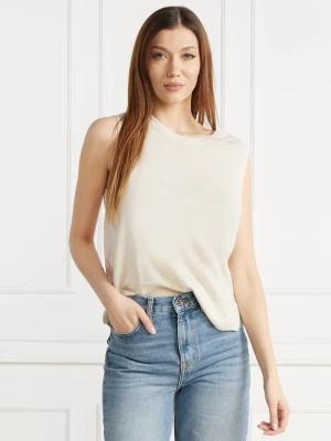 Marc Cain Wełniany top | Relaxed fit