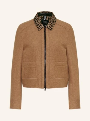 Marc Cain Żakiet Pudełkowy braun