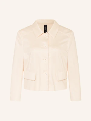 Marc Cain Żakiet Pudełkowy Z Dżerseju beige