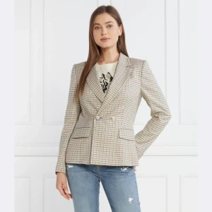 Marc Cain Żakiet | Slim Fit | z dodatkiem wełny