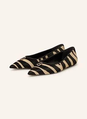 Marc Jacobs Baleriny The Pointy Toe schwarz