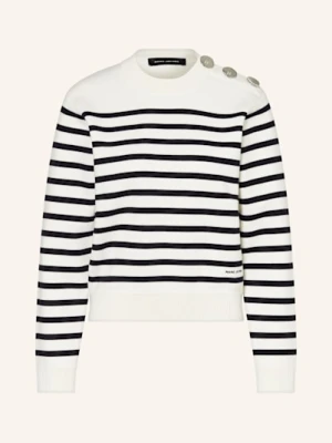 Marc Jacobs Bluza Nierozpinana Breton Stripe weiss