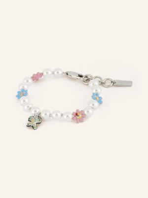 Marc Jacobs Bransoletka Garden Pearl Station silber