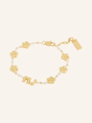 Marc Jacobs Bransoletka The Beaded Mj Balloon Bracelet gold