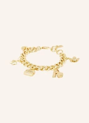 Marc Jacobs Bransoletka The Mini Icon Charm Bracelet gold