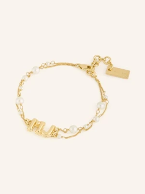 Marc Jacobs Bransoletka The Pearl Mj Balloon Bracelet gold