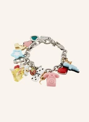 Marc Jacobs Bransoletka The Sticker Statement Bracelet silber