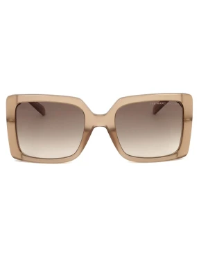 Marc Jacobs Damskie okulary przeciwsłoneczne w kolorze beżowo-jasnobrązowym rozmiar: 54