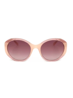 Marc Jacobs Damskie okulary przeciwsłoneczne w kolorze beżowo-różowym rozmiar: 56