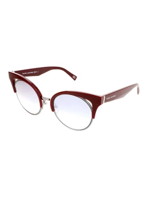Marc Jacobs Damskie okulary przeciwsłoneczne w kolorze bordowo-srebrnym rozmiar: 51